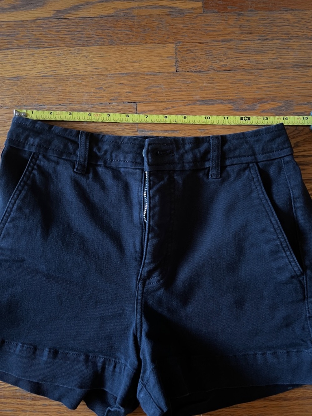 Everlane Black High-Waist Casual Shorts - Picture 7 of 7